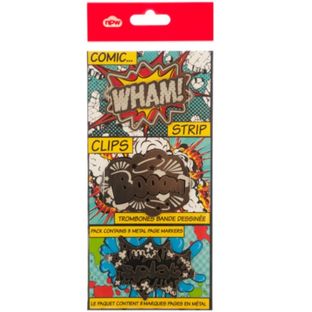 Comic Strip Clip Page Markers